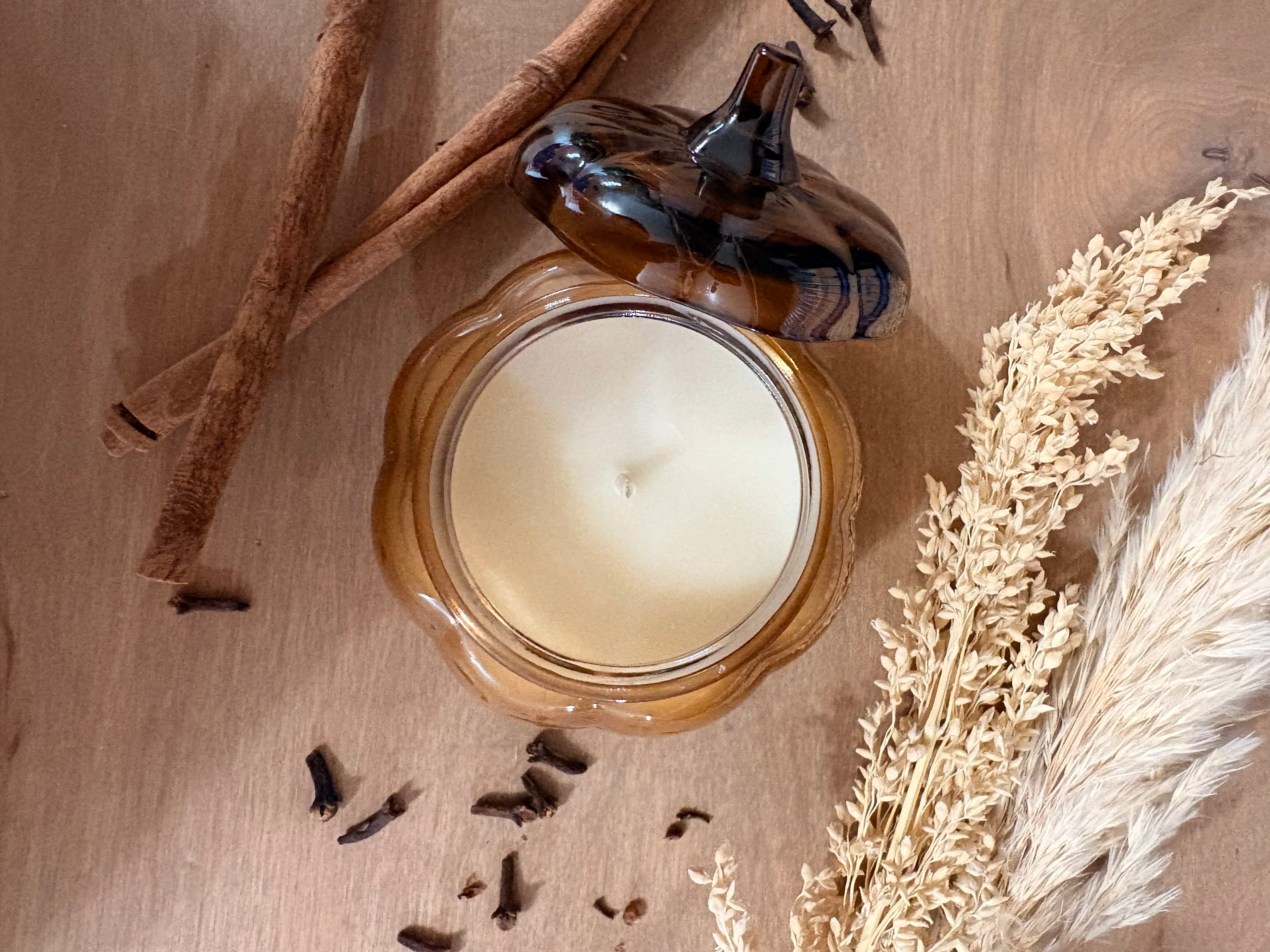 Autumn Aura Mini Pumpkin candle